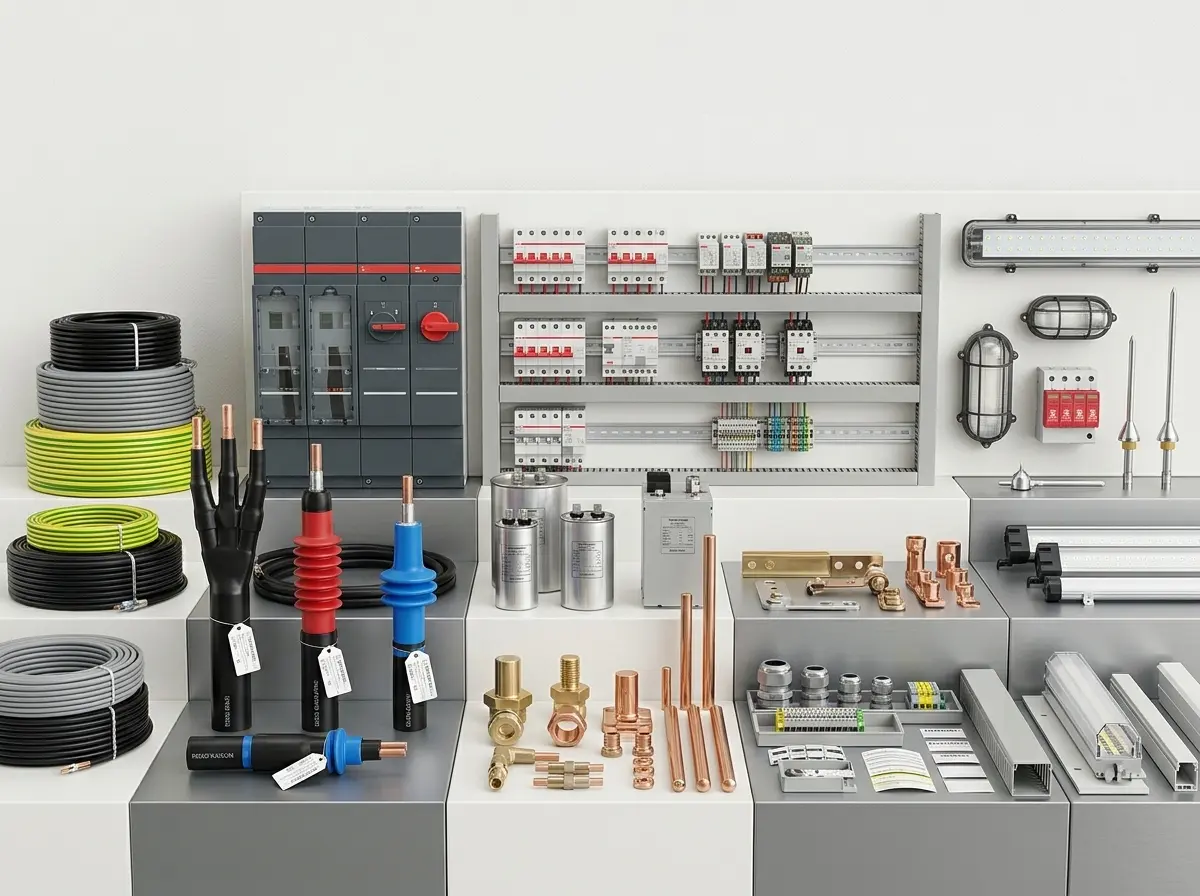 Electrical products and panels supplied by Rithvik Enterprises